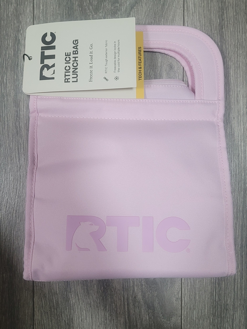 RTIC Light Pink Insolated Lunch Tote Bag